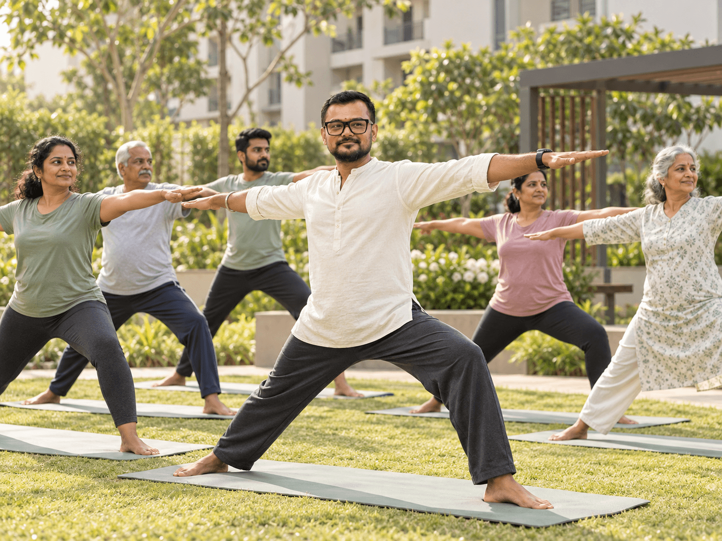 Apartment Yoga guided yoga practice